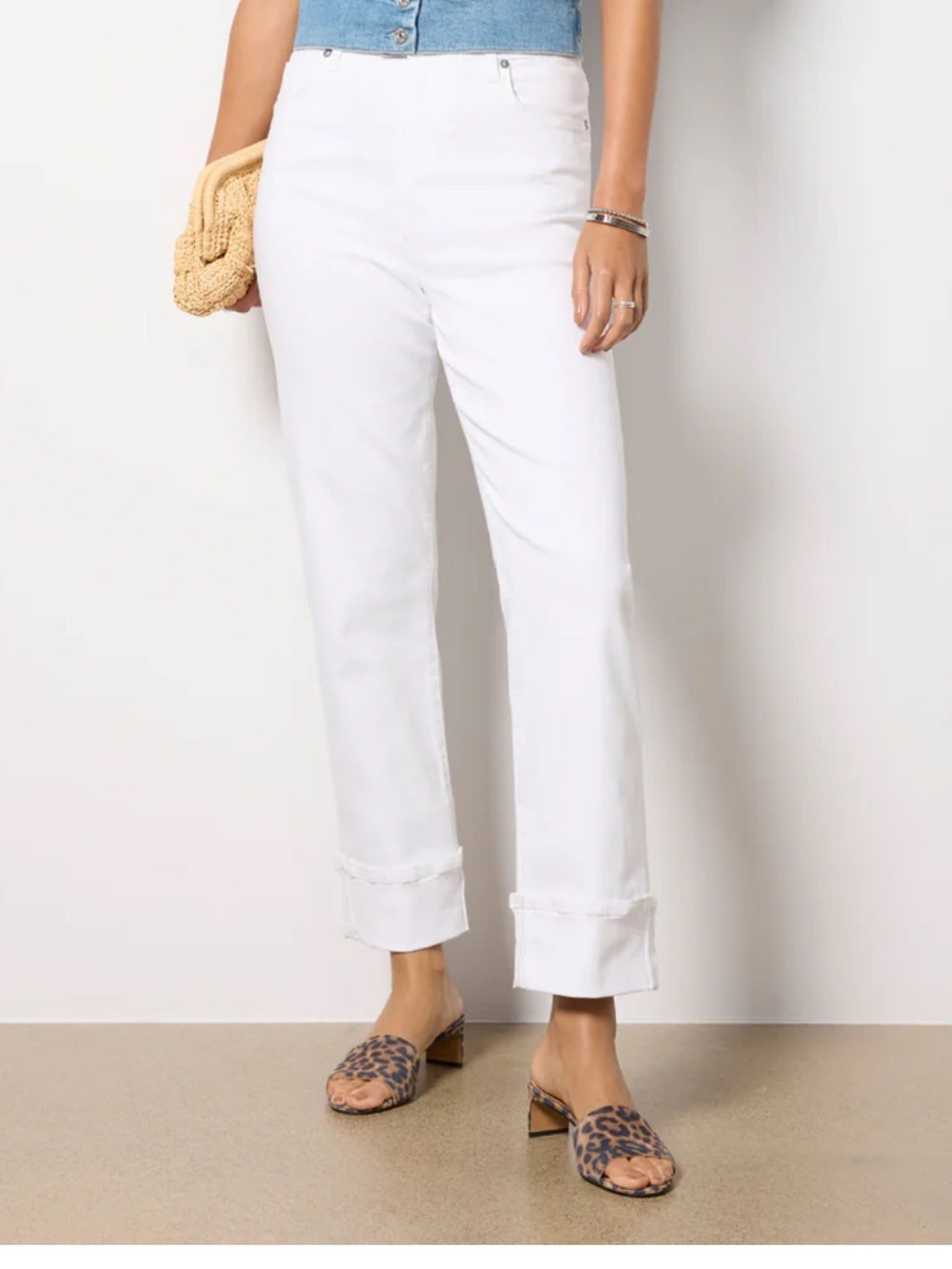 Evereve Ever Straight with Cuff Size 30